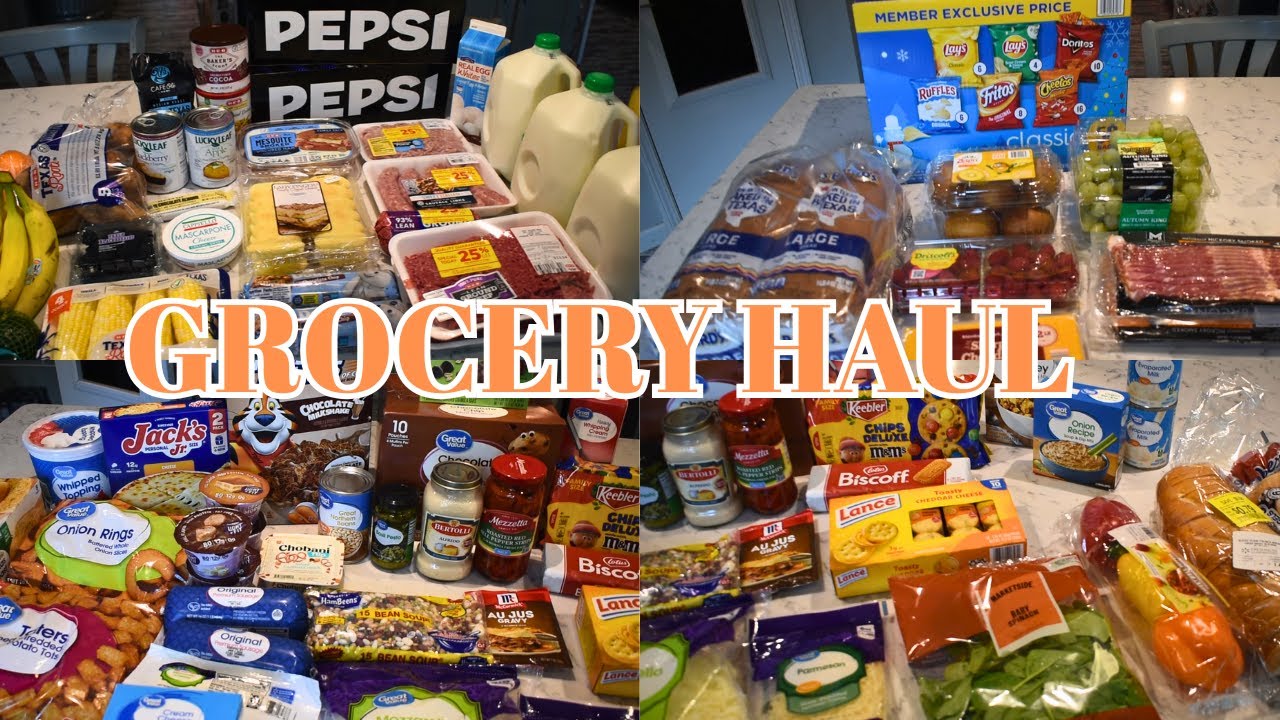 ЗАКУСКА ПРОДУКТОВ НА ДЕНЬ БЛАГОДАРЕНИЯ | SAM'S CLUB, WALMART И HEB