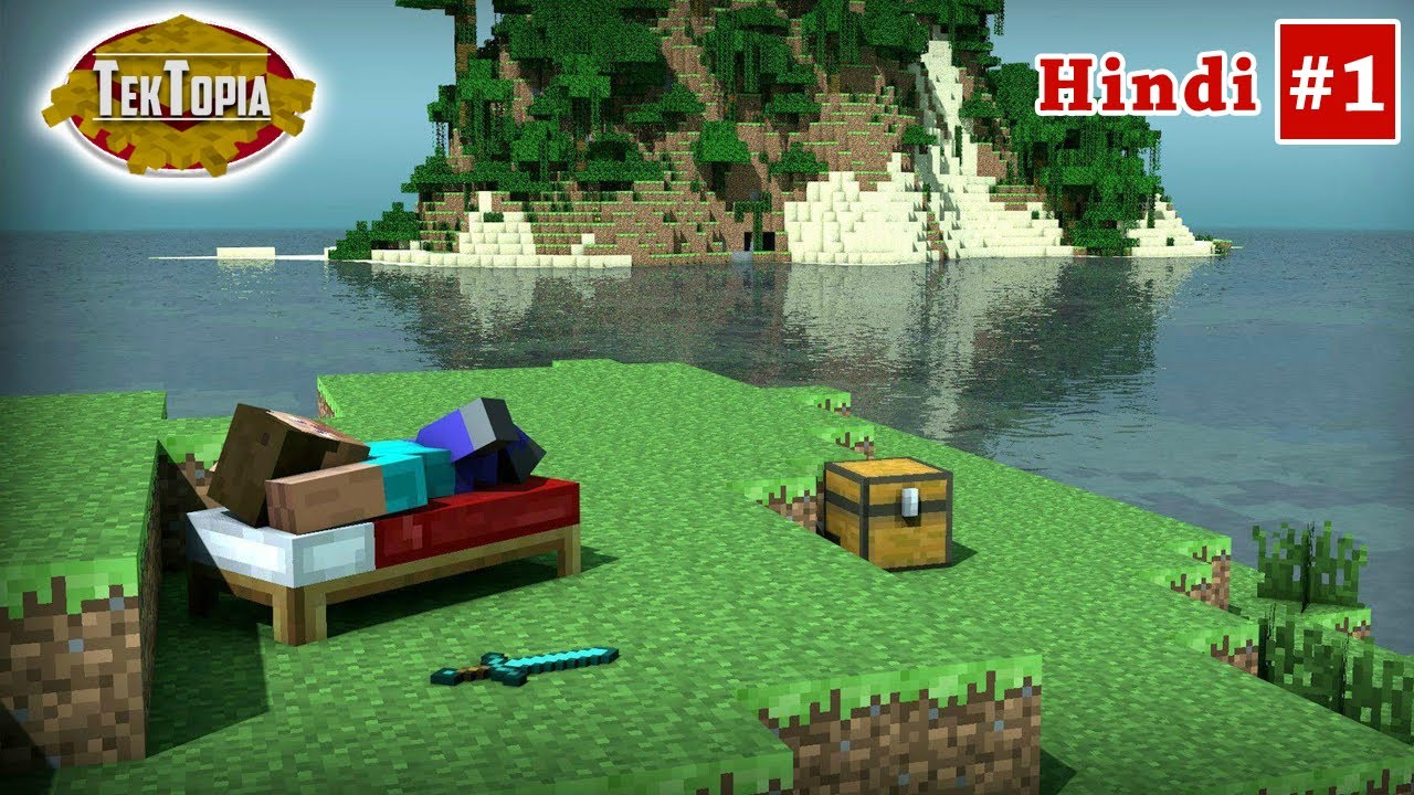 Minecraft TekTopia - Survival Series Day 1 