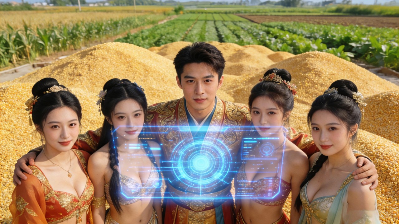 带着4美女穿越古代！绑定攻略系统，美女开心要啥有啥，逆袭成皇帝！