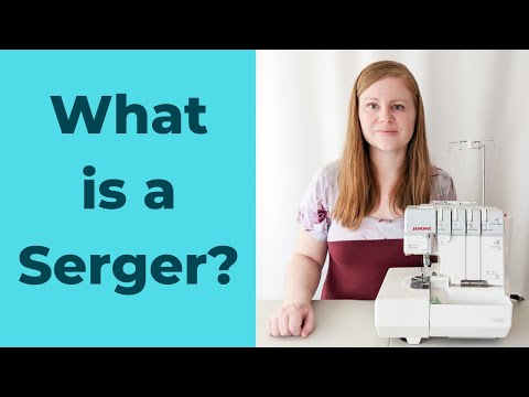 What is the Difference Between a Sewing Machine and a Serger