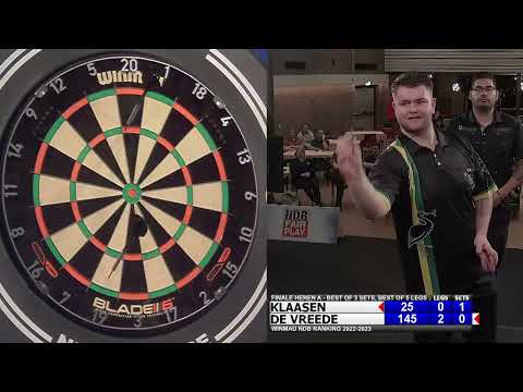 Finale heren A | Open Barneveld | Winmau NDB Ranking 2022-2023