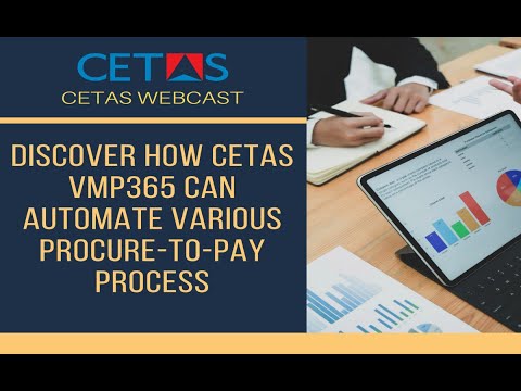 VMP 365  Vendor Portal for Dynamics 365 BC - CETAS Webcast