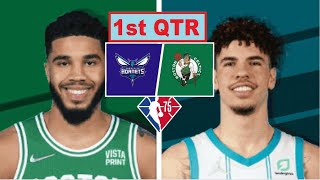 Boston Celtics vs Charlotte Hornets Full Highlights 1st QTR | NBA Season 2022-23 preseason Week 2
