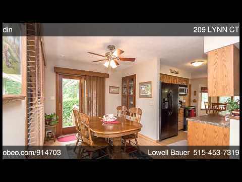 209 LYNN CT, Altoona, IA home video tour