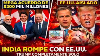 El Error Fatal de Trump: Modi Firma Pacto con 12 Naciones y Aísla a EE.UU. del Futuro