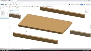 OnShape Lap Desk Top Assembly