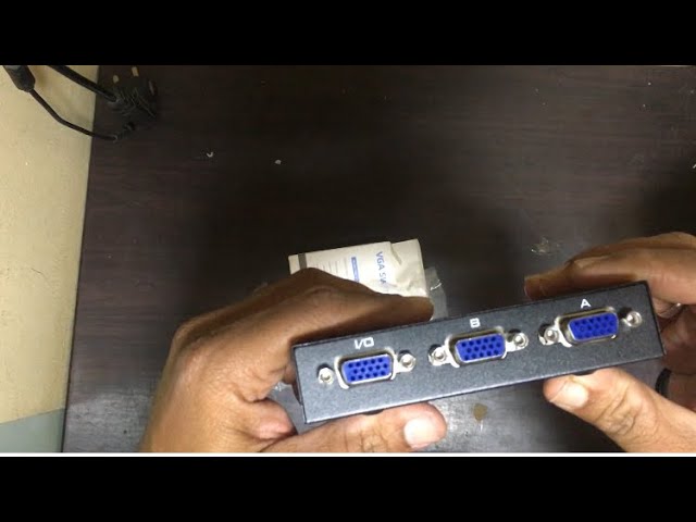 Original 2 In 1 Out VGA/SVGA Manual Sharing Select... – Vicedeal