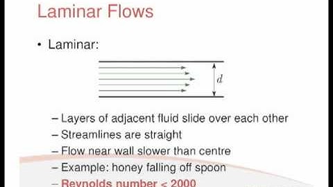 Revision Lecture Part 2 - Laminar Flow