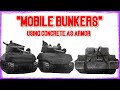 Mobile Bunkers, Using Concrete as Armor | Cursed by Design ft. TankParty