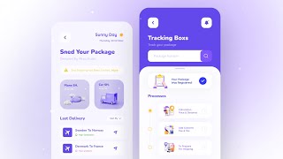 ✈️ Shipping App (UX UI Design) screenshot 3