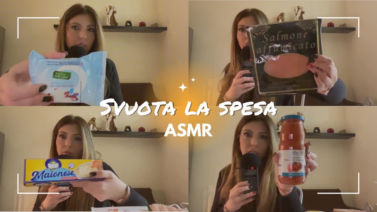 ASMR ita svuota la spesa MD