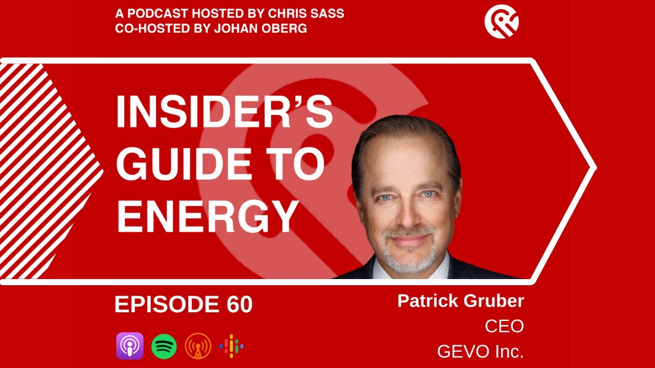 60 - “It’s got to be jet fuel!” – Dr. Patrick Gruber talks Sustainable Aviation Fuel