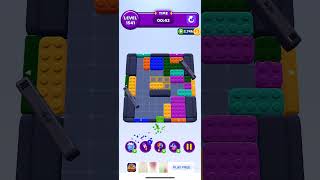 Color Block Jam level 1541 no power ups #games #gaming #gameplay#colorblockjamlevel1541