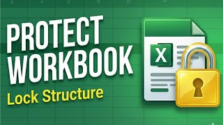 How to Protect Unprotect Excel Workbook Structure | Password Protect Excel Tabs Guide