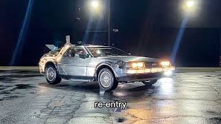 Remade Delorean time travel SFX [BTTF]