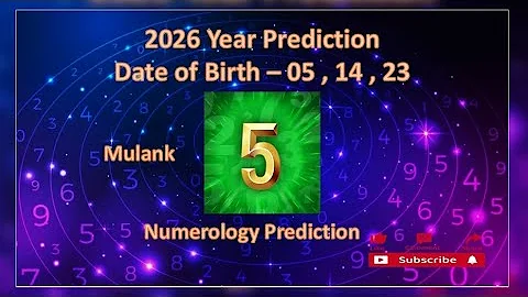Mulank 5 Numerology Prediction 2026 | Born on 5, 14, 23 | Mercury Year Effects