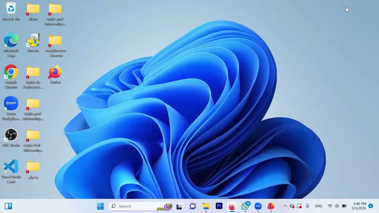 الحصة الأولى | دورة إعداد أستاذ المعلوميات | تأطير الأستاذ مـــحمد العــــرارمــة