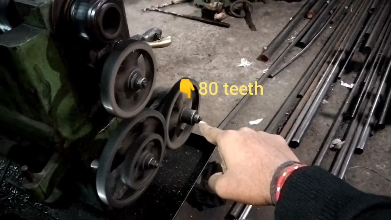 How to 4 TPI left handed thread on lathe Machine of 3/4 ratio 4 TPI