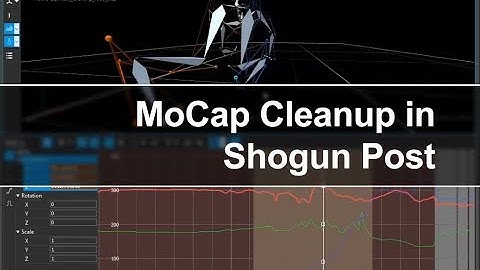Motion Capture Clean-up in Shogun Post