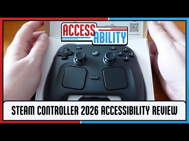 Steam Controller (2026) Accessibility Review - YouTube