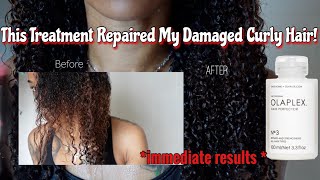 Use this if you have HEAT or COLOR damage| REPAIR dry natural curls| Olaplex