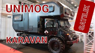 Sahi̇bi̇nden Satilik Uni̇mog Karavan, Unimog Camper, 4X4 Karavan, Mercedes Uni̇mog Rv