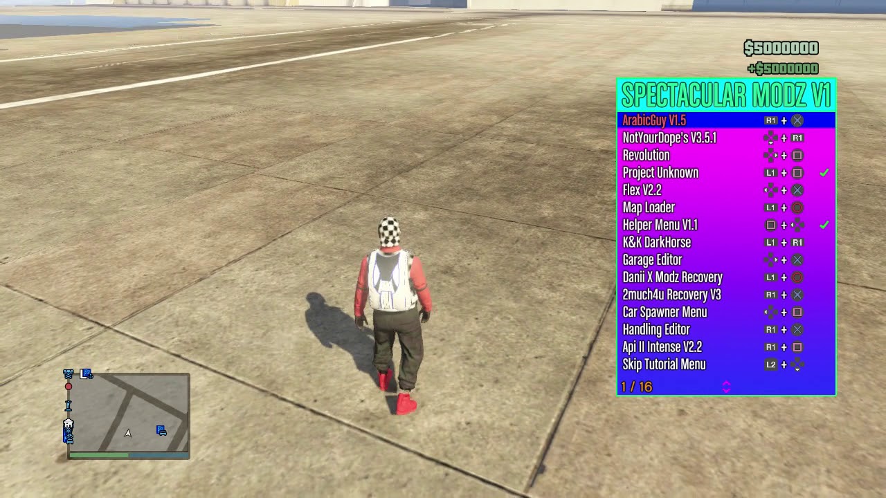 GTA5[SPECTACULARMODZ MODLOADER V1] PS3/dex/+FREE DOWNLOAD!!!