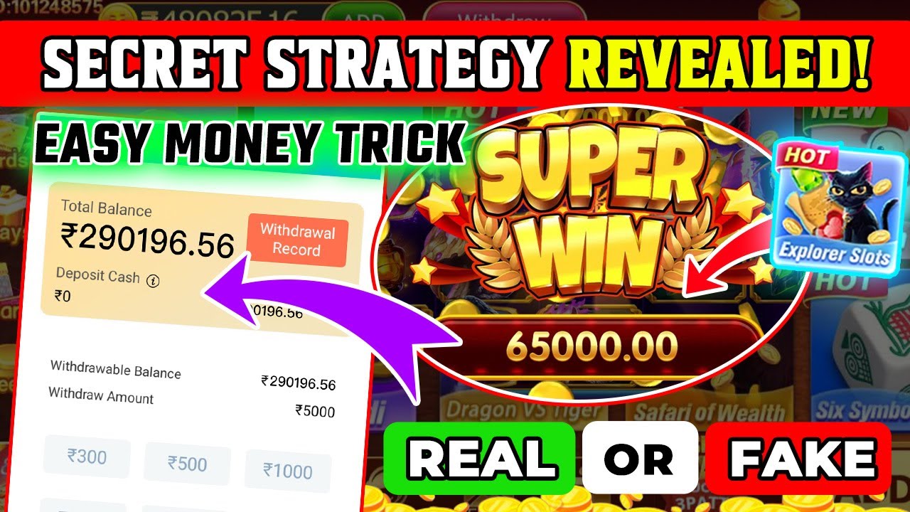 Explorer Slots Game jackpot jitne ka tarika 2026 | key gameplay features​ Best Winning Tricks