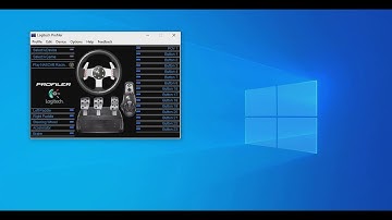 Logitech G27 Wheel Settings for rFactor.