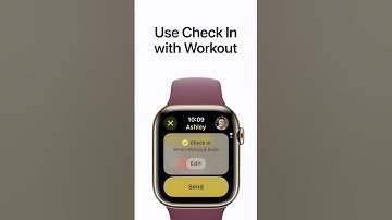 How to use Check In with Workout | Apple Support