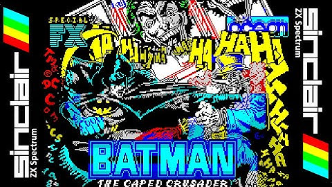 BATMAN - THE CAPED CRUSADER (1988) Walkthrough, ZX Spectrum