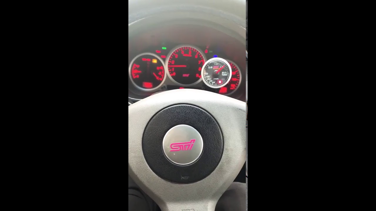 Subaru Sti Cold Start YouTube