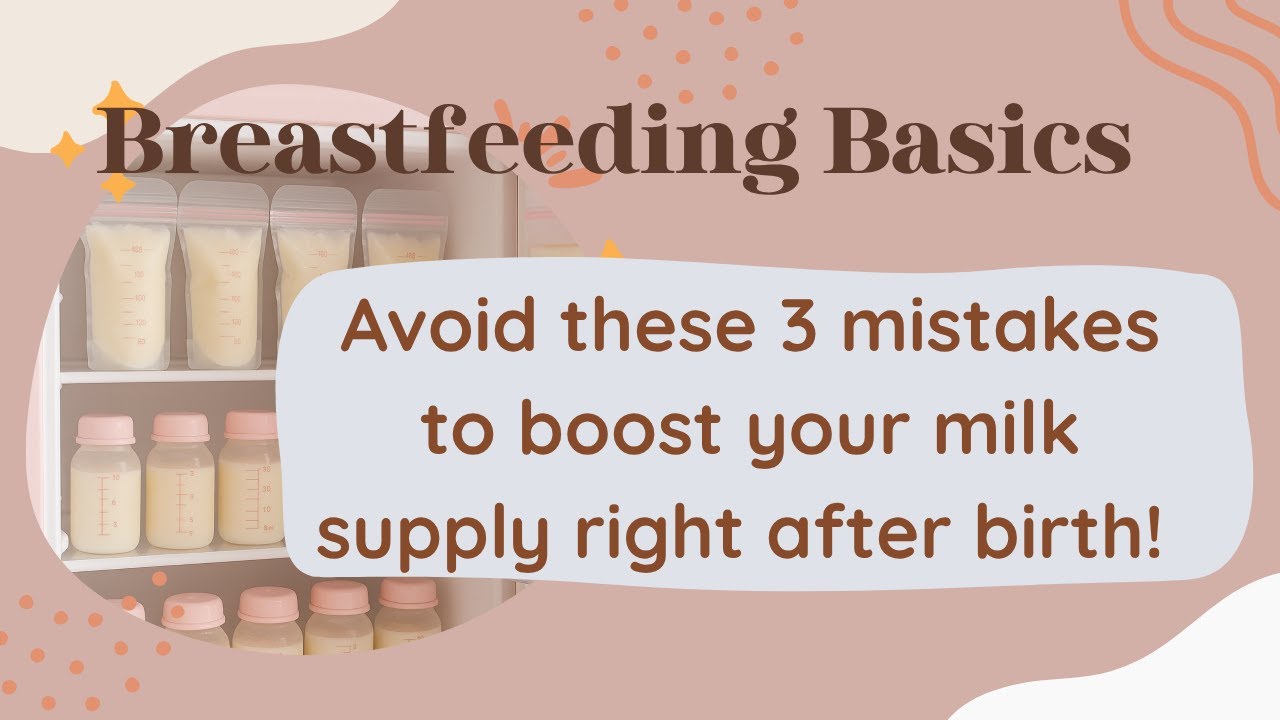 Milk Supply Problems? Here’s How to Stop Them Before They Start | A Midwife's Guide