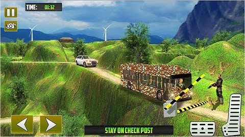 New Offroad Army Bus Driving Simulator 2020 | Android GamePlay | Top Galaxy Game