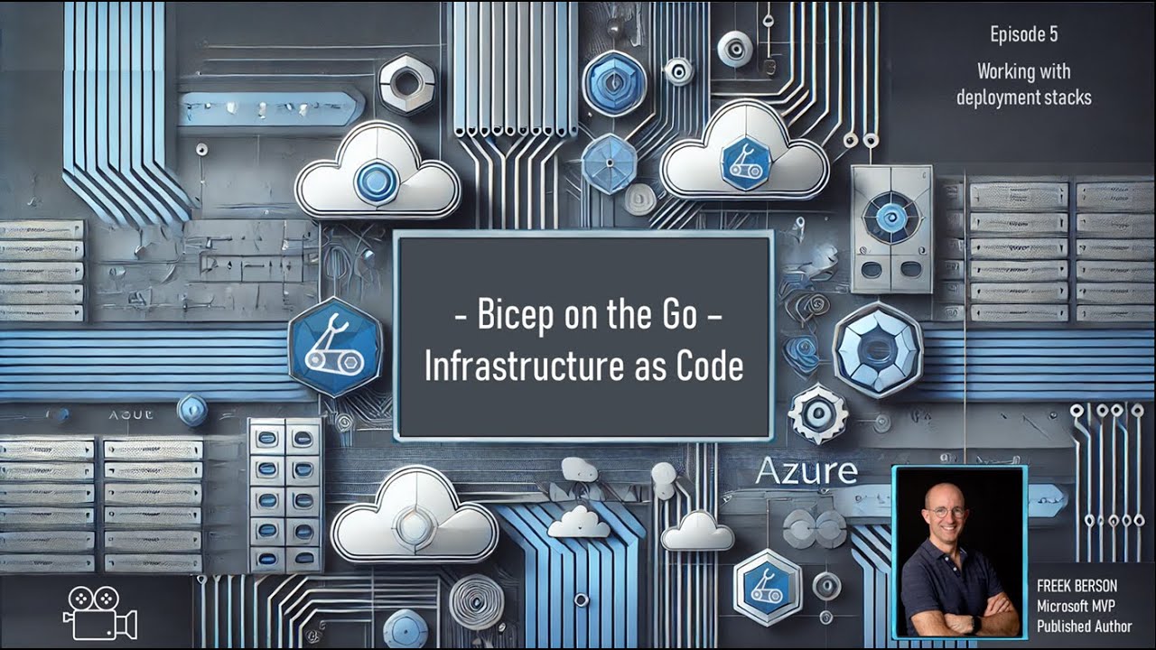 Bicep on the Go - Episode 5 - Working with deployment stacks - YouTube