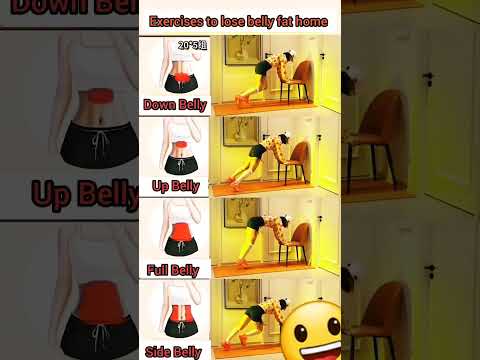Exercises To Lose Belly Fat Home Short Reducebellyfat Bellyfatloss Yoga