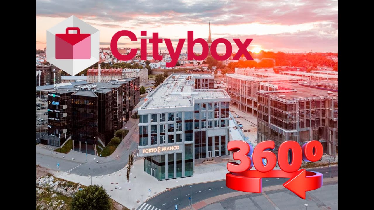 Citybox Tallinn 360° — короткий 360° видео тур по отелю 