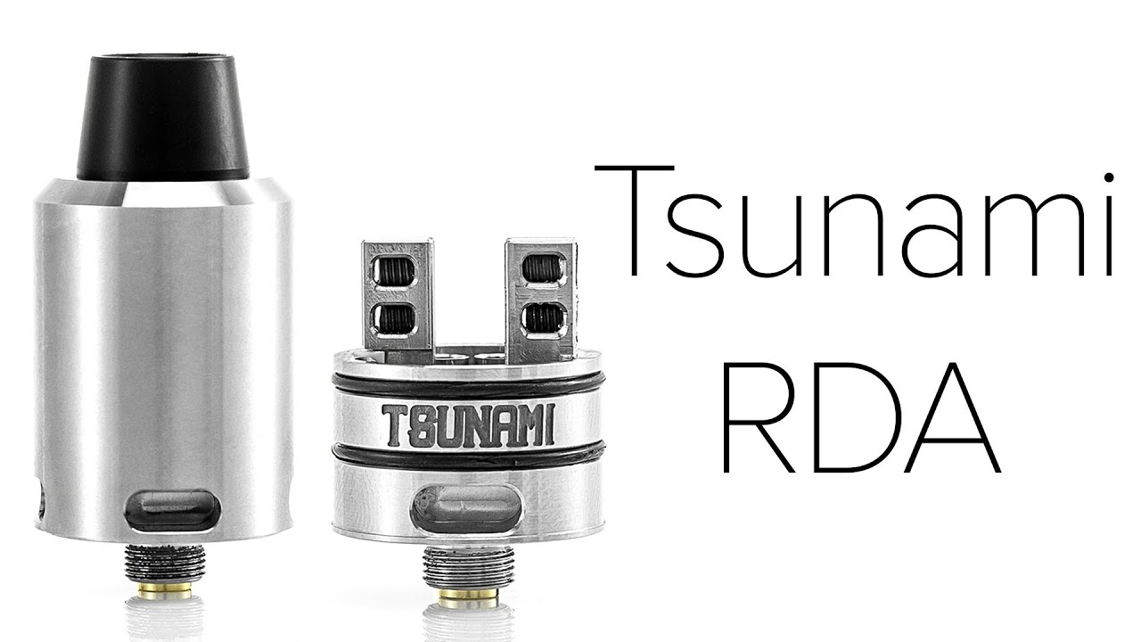Tsunami Rda by GeekVape Review - Vape Bullitt |PT|