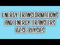 Energy Transformations and Efficiency in Physics