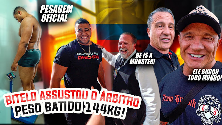 BITELO ASSUSTOU O ARBITRO OFICIAL DA COMPETIÇÃO COM FABIO GIGA E DORIA - ELE ESTÁ PRONTO