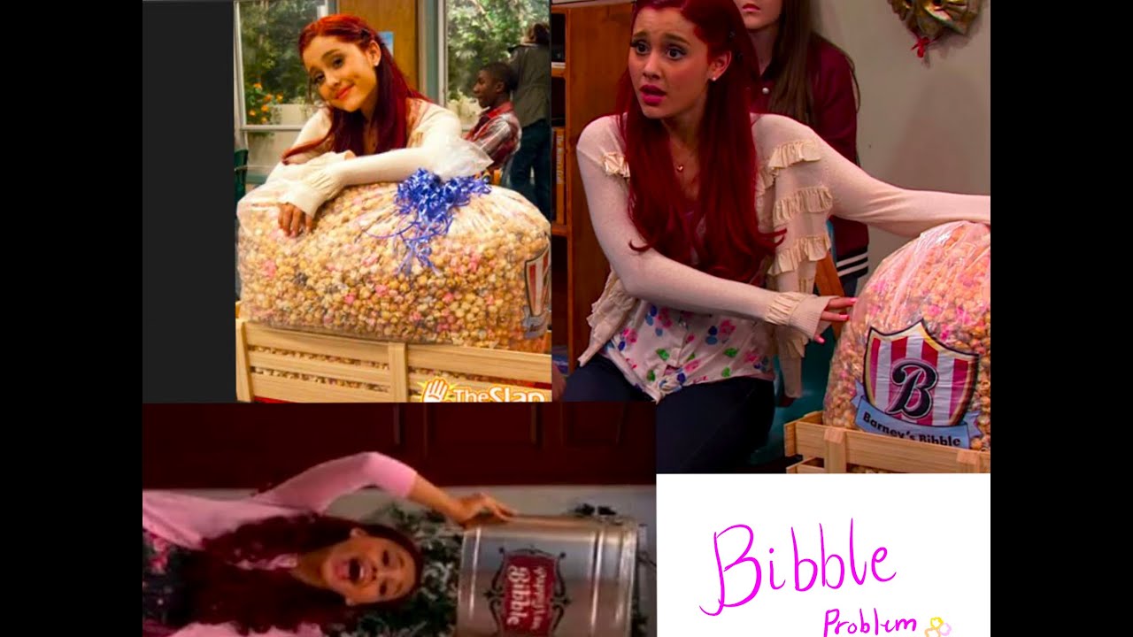 Cat has a bibble problem (victorious) YouTube