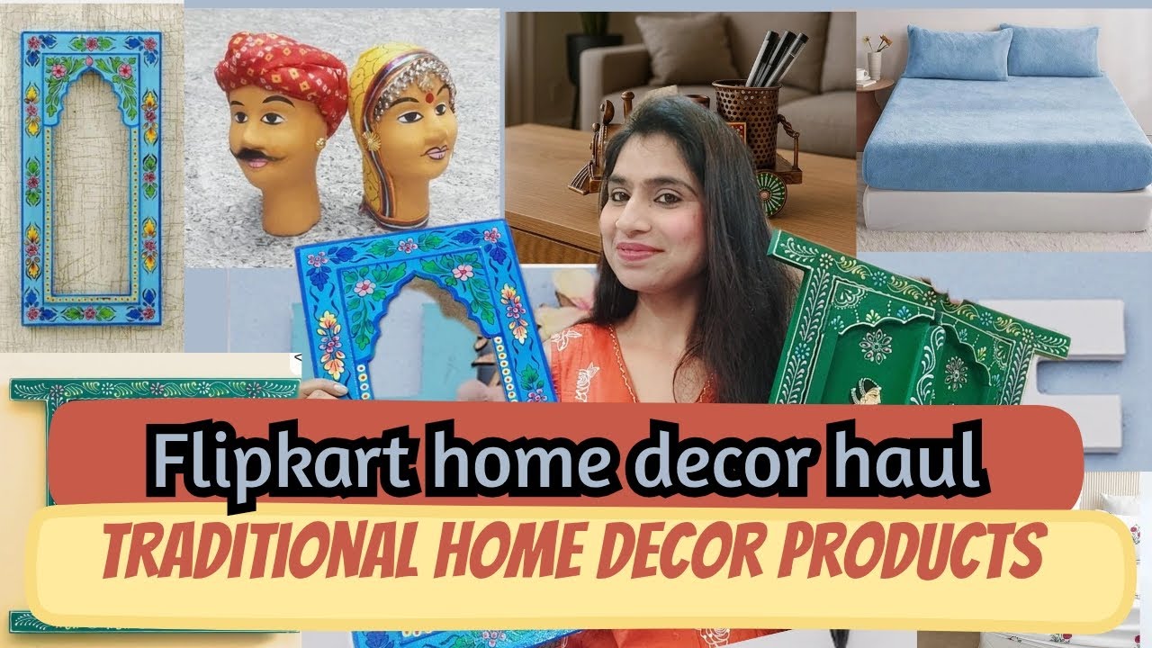 Transform Your Space With Amazing Traditional Finds From Flipkart । Flipkart Home Decor Haul।