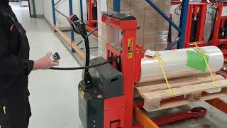 Reel Handling Boom Attachment