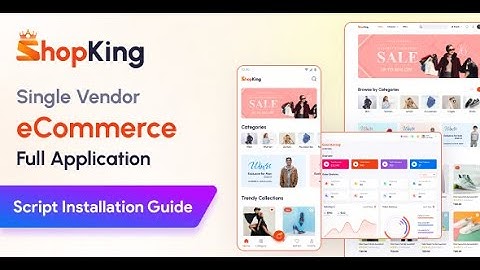 ShopKing - eCommerce PHP Script Web Installation Tutorial