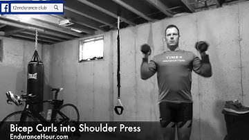 Demo: Bicep Curls into Shoulder Press Exercise with Dave Erickson