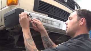 GoWesty Plate Steel Front Bumper [Vanagon] | BUMPER-FRONT-HC | GoWesty