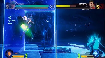 Marvel vs. Capcom: Infinite - Chun-Li and Morrigan Arcade Mode