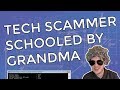 Grandma Schools Tech Scammer After Wasting 1 Hour