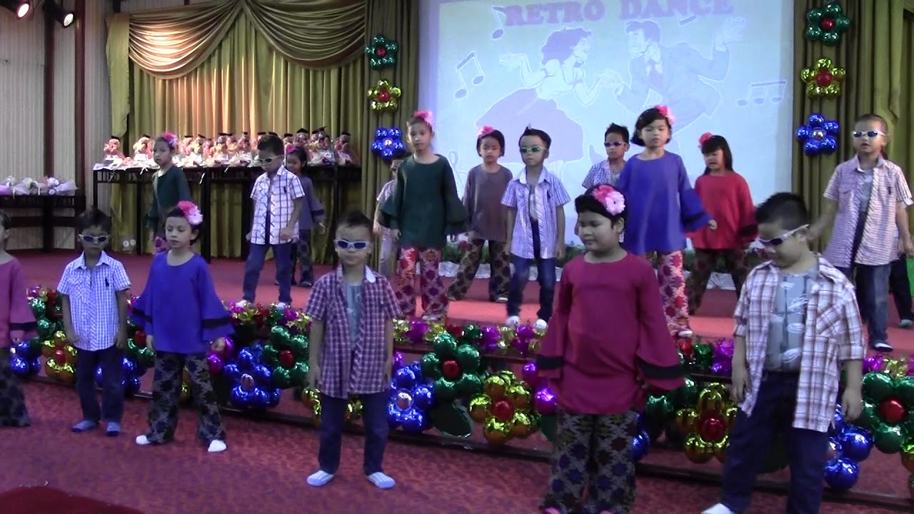 Lagu Retro Dance - Denai Ilmuan Kindergarten Concert 2017 - YouTube