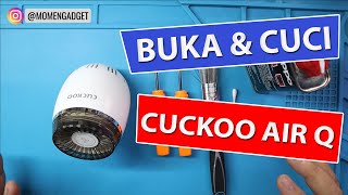 TUTORIAL Buka dan Cuci Cuckoo Air Q Portable Car Air Ioniser #MOMENGADGET #Cuckoo #AirQ